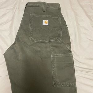 Carhartt green pants